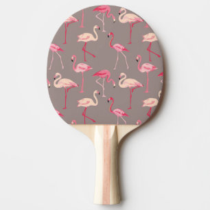 Retro Flamingos Tafeltennisbatje