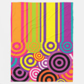 Retro Fleece Deken (Voorkant)