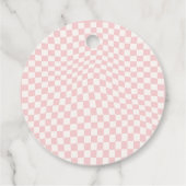Retro flessen en laarzen Cowgirl Baby shower Bedankjes Labels (Achterkant)