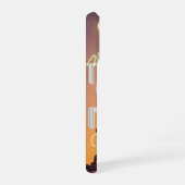 Retro Floating Cliffs Pixel Art iPhone 16 Hoesje (Rechterkant)