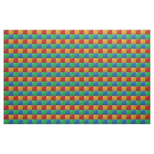 Retro Floor Pattern Stof (Yard (91,4 cm))
