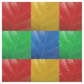 Retro Floor Pattern Stof (Close Up)