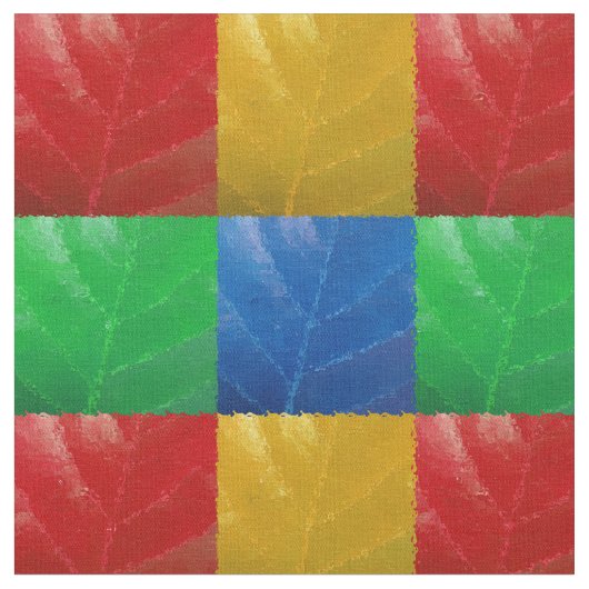Retro Floor Pattern Stof (Close Up)