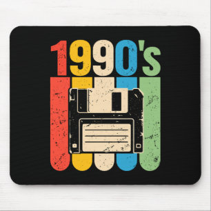 Retro floppy disk computer nostalgie jaren 90 muismat