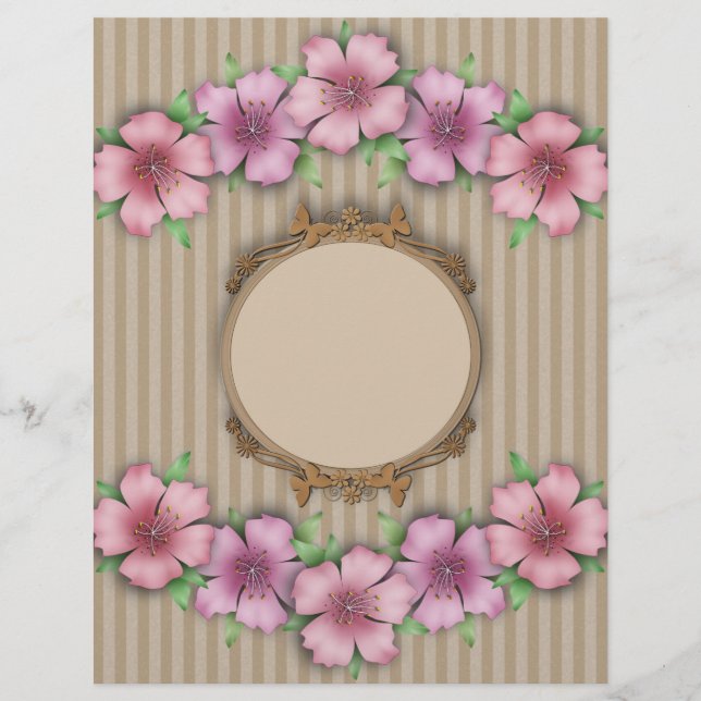 Retro, floraal (Voorkant)