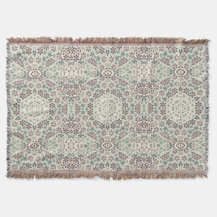 Retro, floraal deken