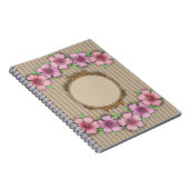 Retro, floraal notitieboek (Rechterzijde)