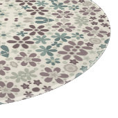 Retro, floraal snijplank (Hoek)