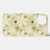 Retro Floral achtergrond Case-Mate iPhone Case (Achterkant (horizontaal))