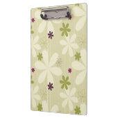 Retro Floral achtergrond Klembord (Links)