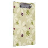 Retro Floral achtergrond Klembord (Rechts)