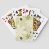 Retro Floral achtergrond Speelkaarten (Achterkant)