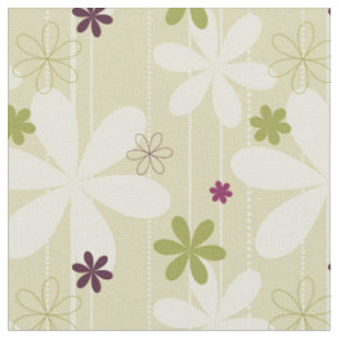Retro Floral achtergrond Stof