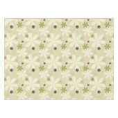 Retro Floral achtergrond Tafelkleed (Voorkant (Horizontaal))