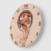 Retro Floral Art, nieuwe danseringsmeisje Grote Klok (Hoek)