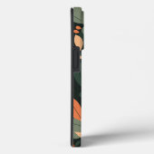 Retro Floral Art Pattern Case-Mate iPhone Case (Achterkant / Rechts)