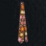 Retro  Floral Botanical 60S 70S Abstract Stropdas<br><div class="desc">Retro  Floral Botanical 60S 70S Abstract</div>