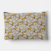 Retro floral botanical block print etui (Achterkant)