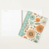 Retro Floral Botanische Bedrijfsnaam Planner (Display)
