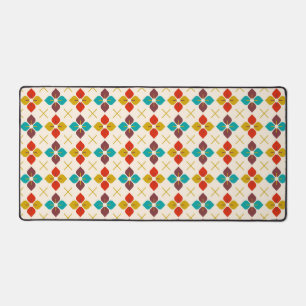 Retro Floral Bureaumat