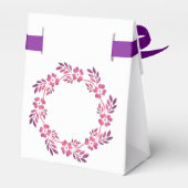 Retro Floral Crown- Dank u Bedankdoosjes (Achterkant)