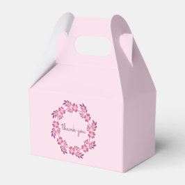 Retro Floral Crown- Dank u Bedankdoosjes