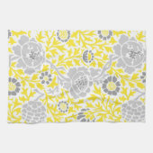 Retro Floral Damask Theedoek (Horizontaal)