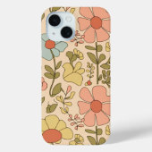 Retro Floral Delight | bloemmotief Case-Mate iPhone Case (Achterkant)