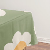 Retro Floral Flower Market Tokyo Abstracte bloemen Tafelkleed (Voorbeeld)