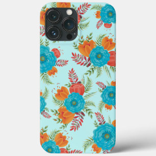Retro Floral iPhone 13 Pro Max Hoesje