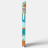 Retro Floral iPhone 13 Pro Max Hoesje (Achterkant / Rechts)