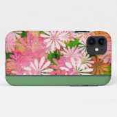 Retro Floral iPhone 5 Hoesje (Achterkant (horizontaal))