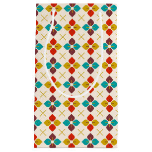 Retro Floral Klein Cadeauzakje