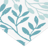 Retro Floral Korte Tafelloper (Hoek)