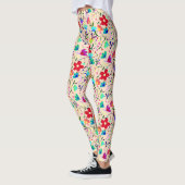 Retro  Floral Leggings (Links)