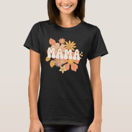 Retro Floral Mama T-shirt