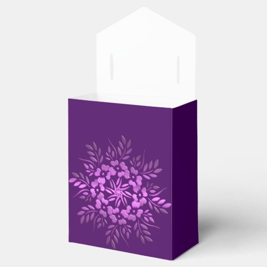 Retro Floral Mandala Bedankdoosjes (Geopend)