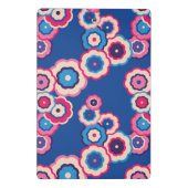 Retro Floral Mini Klembord (Achterkant)