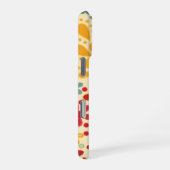 Retro. Floral motifs iPhone Hoesje (Rechterkant)