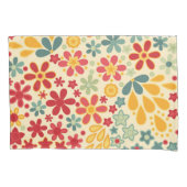 Retro. Floral motifs Kussensloop (Voorkant)
