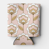 Retro floral: naadloos  patroon. blikjeskoeler (Voorkant)