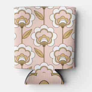 Retro floral: naadloos  patroon. blikjeskoeler