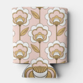 Retro floral: naadloos  patroon. blikjeskoeler (Achterkant)