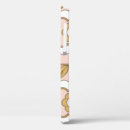 Retro floral: naadloos  patroon. Case-Mate iPhone case (Achterkant / Links)