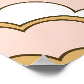 Retro floral: naadloos  patroon. poster (Hoek)