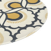 Retro Floral: naadloze elementen Snijplank (Hoek)