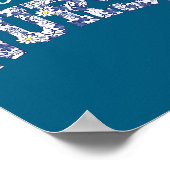 Retro Floral Neuro Nurse Neurology Neurologist Rn  Poster (Hoek)