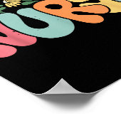 Retro Floral Nurse Graphic Nursing Appreciation Poster (Hoek)