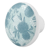 Retro Floral Patroon 2 2 Keramische Knop (Rechts)