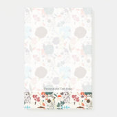 Retro Floral Patroon 2 2 Post-it® Notes (Voorkant)